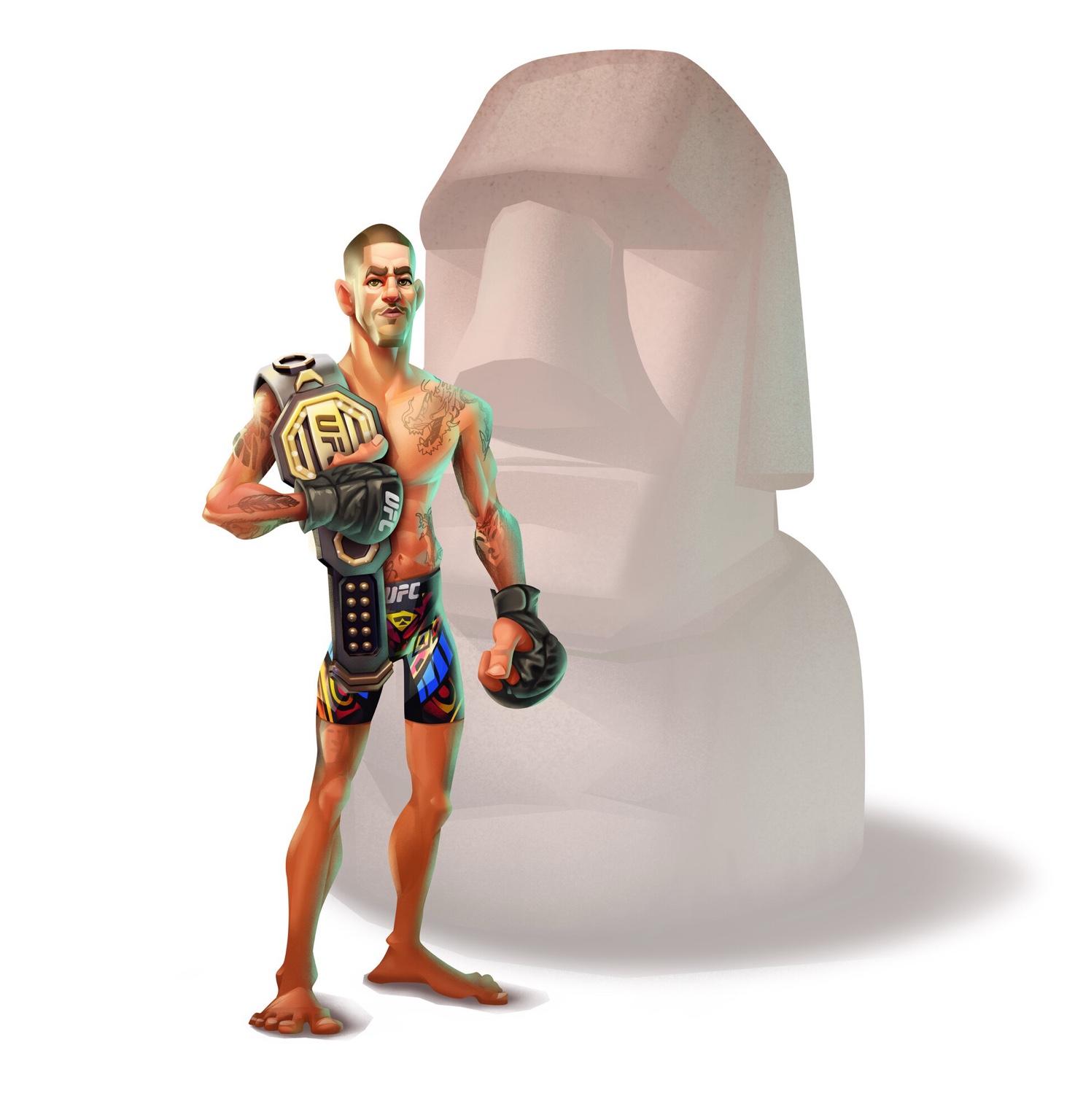 Alex Pereira as UFC Champion